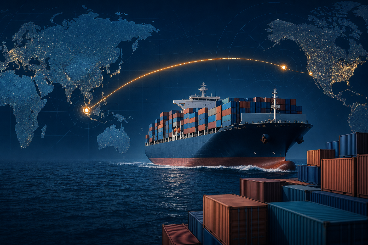 Shipping from Malaysia to USA: Ocean Freight Guide 2026 | CargoLinked